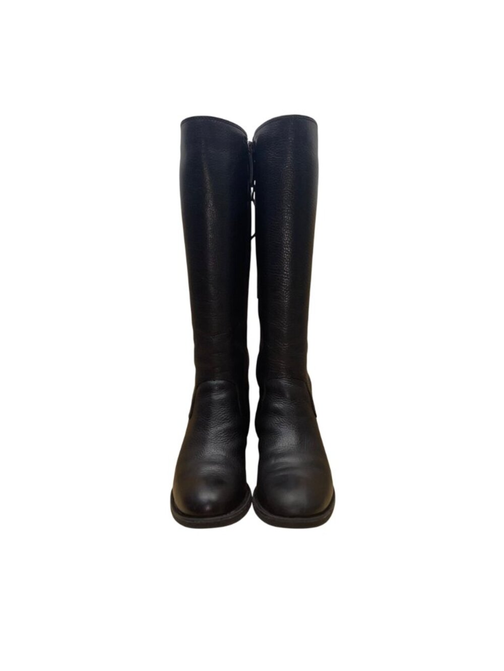 Sofft Women’s Black Leather Lace Up Accent Sharnell Knee-High Boots Size 8.5M - Picture 2 of 10